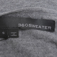 360 Sweater Baumwoll-Top in Grau