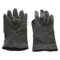 Barbour Handschuhe aus Leder in Schwarz