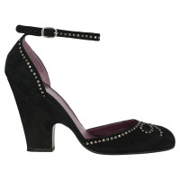 Marc Jacobs Pumps/Peeptoes aus Leder in Schwarz