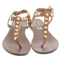 Steve Madden Sandals Leather in Brown