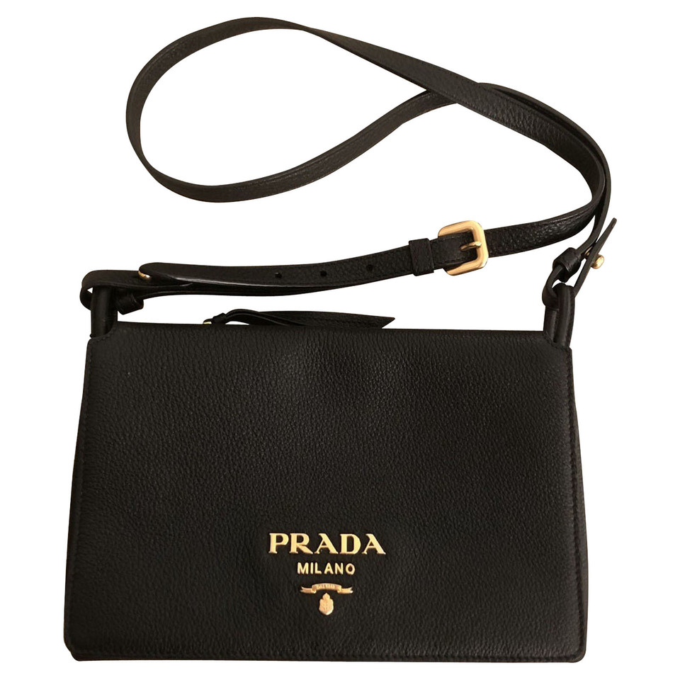 Prada Borsetta in Pelle in Nero