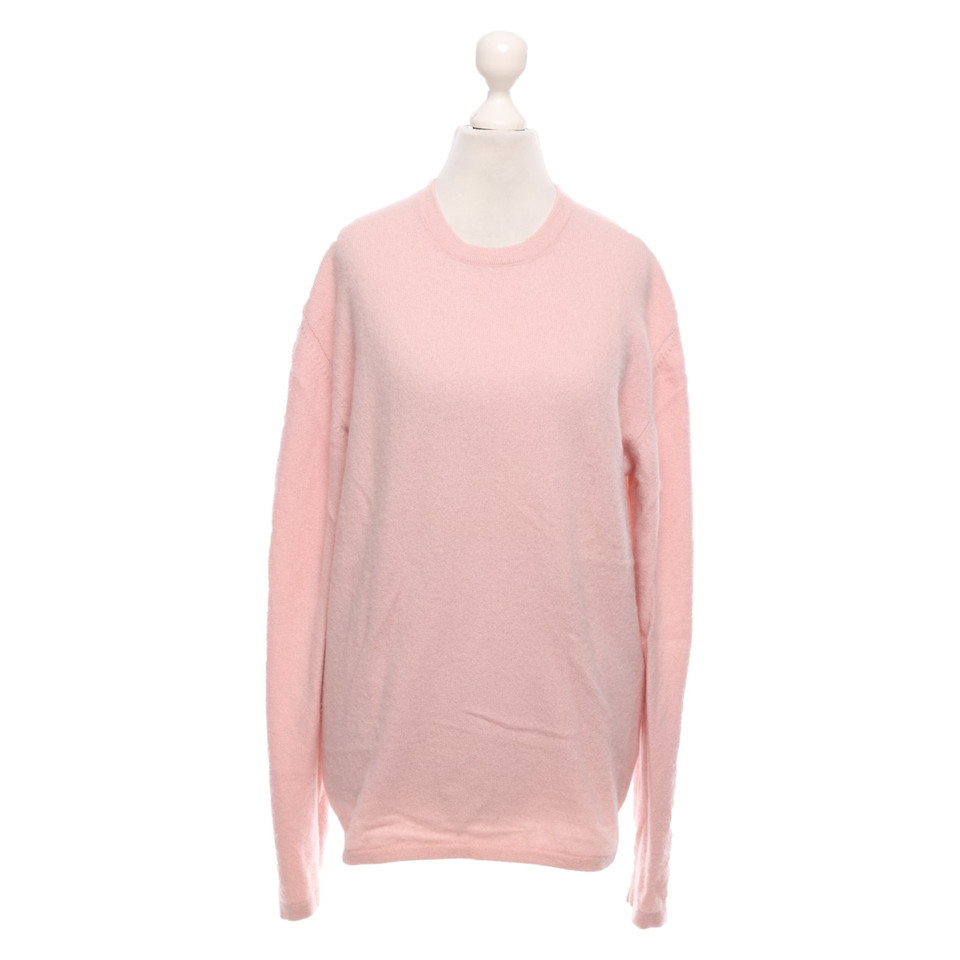 Jil Sander Tricot en Cachemire en Rose/pink