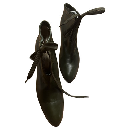 Diane Von Furstenberg Ankle boots Leather in Green