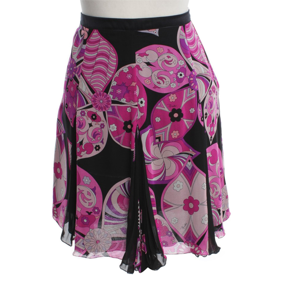 Emilio Pucci skirt with a floral pattern