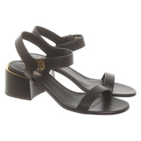 Burberry Sandals Leather in Black