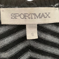 Sport Max Kleid aus Wolle in Schwarz