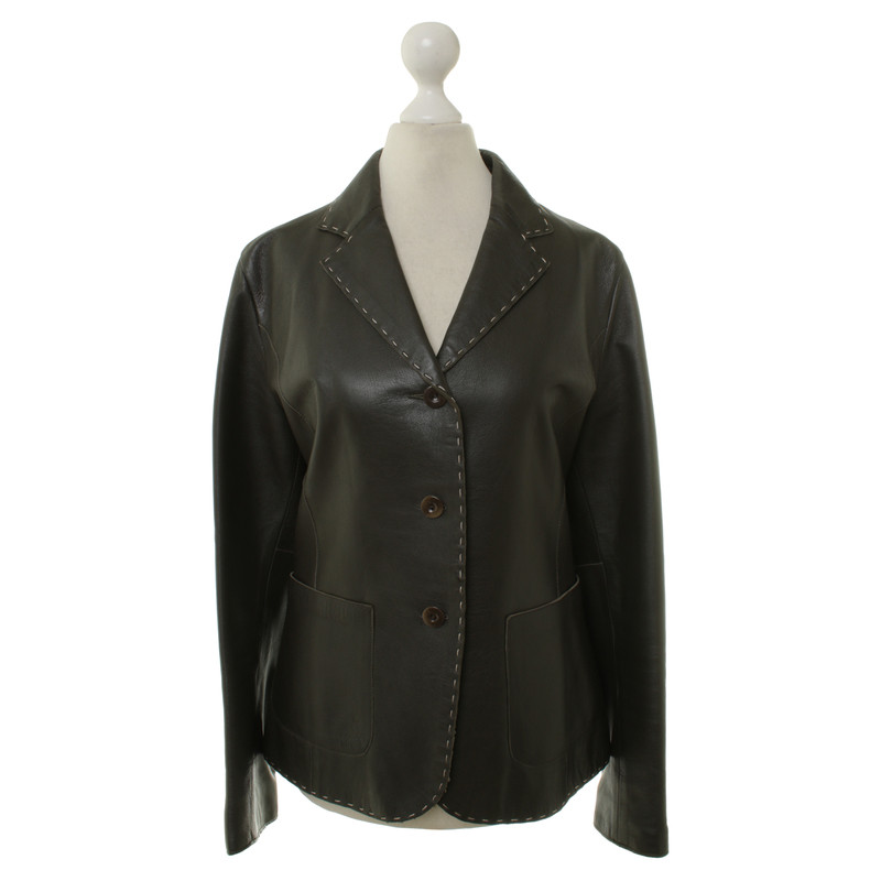 Whistles Blazer leather