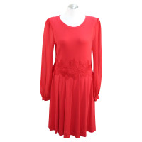 Michael Kors Kleid aus Viskose in Rot