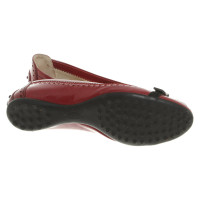 Tod's Ballerinas in red
