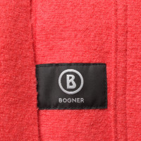 Bogner Blazer di lana in rosso-arancio
