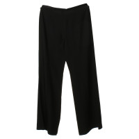 Armani Collezioni Black silk pants