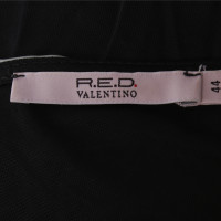 Red Valentino Top en noir et blanc