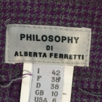 Philosophy Di Alberta Ferretti Wollen rok