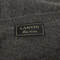 Lanvin Kleid aus Wolle in Grau