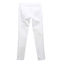 Moschino Pantalon en crème blanche