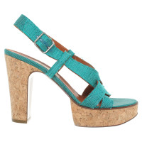 Lanvin Sandals in turquoise