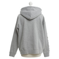 Sandro Hooded jacket with application