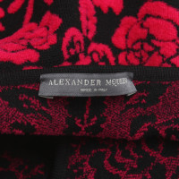 Alexander McQueen abito in maglia con motivo