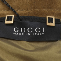 Gucci Suede jacket in ocher