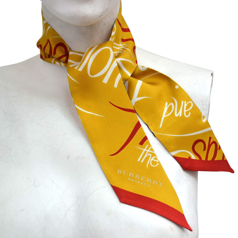 Burberry Prorsum Twilly silk scarf