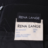 Rena Lange Costume in crepe nero