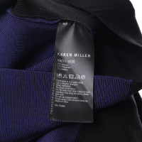Karen Millen Dress in black / purple