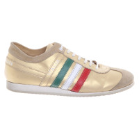 Dolce & Gabbana Goldfarbene Sneakers