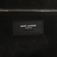 Saint Laurent Rive Gauche monogrammen Medium Bag Black