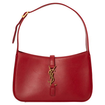 Saint Laurent Handtasche aus Leder in Rot