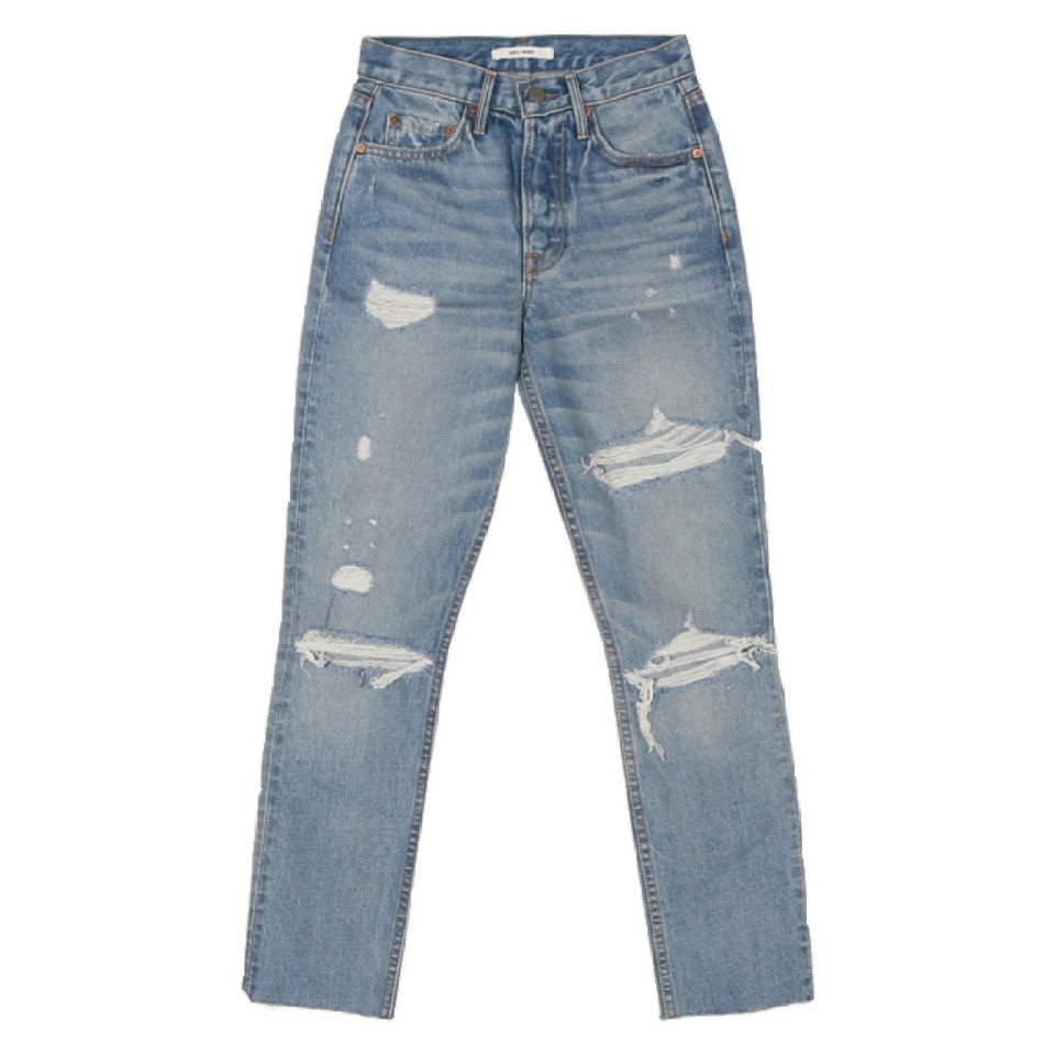 Andere Marke GRLFRND - Jeans aus Baumwolle in Blau