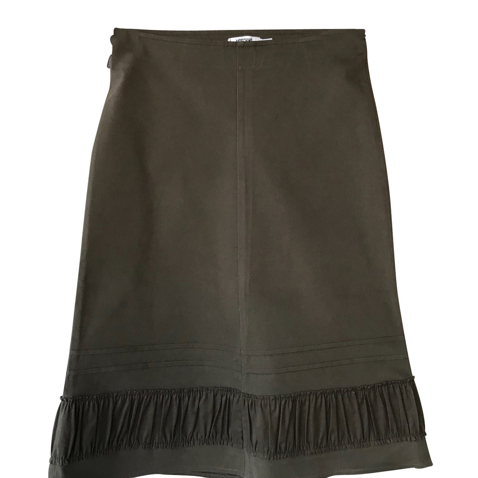 Moschino skirt in olive