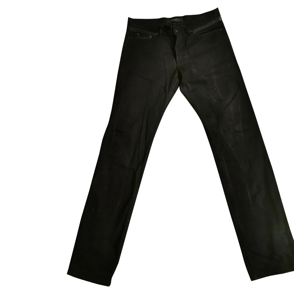 Givenchy Hose aus Jeansstoff in Schwarz