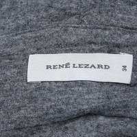 René Lezard Oberteil aus Jersey in Grau