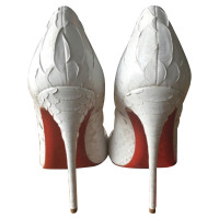 Christian Louboutin pumps Python leather