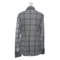 St. Emile top with check pattern