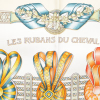 Hermès Tissu "Les Rubanes Du Cheval"