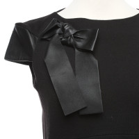 Louis Vuitton Dress Wool in Black
