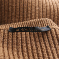 Agnona Strick aus Wolle in Braun