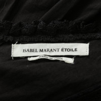 Isabel Marant Etoile Vestito in Cotone in Nero