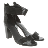 Minelli Sandals Leather in Black
