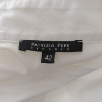 Patrizia Pepe Body blouse in crème
