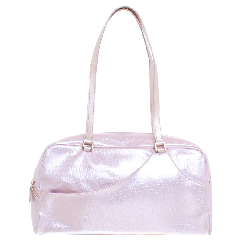 Christian Dior Handbag in pink metallic