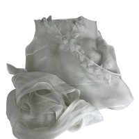 Escada Silk top in white