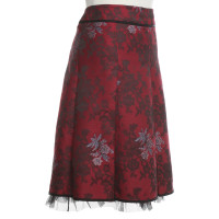 Whistles skirt with jacquard pattern