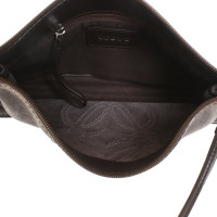 Loewe Handtasche aus Wildleder in Grau