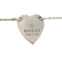 Gucci Silberarmband mit Herz 