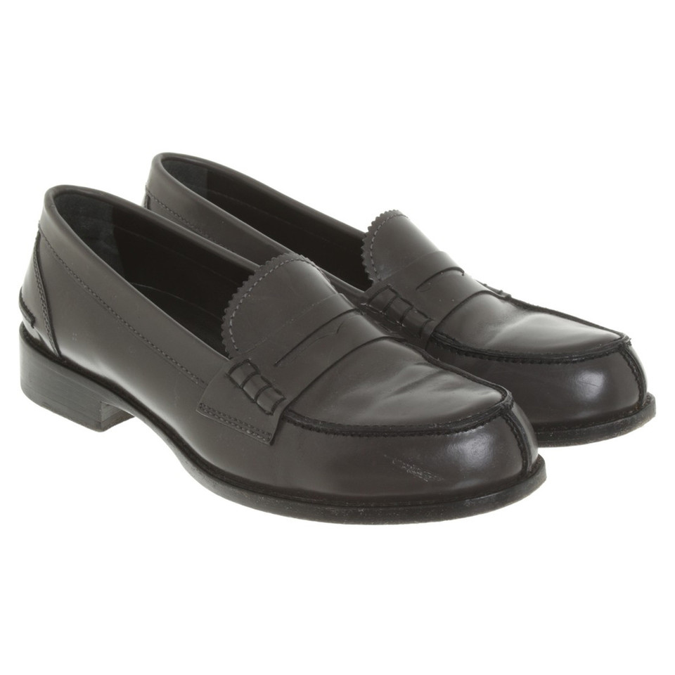 Jil Sander Loafer in Dunkelgrau