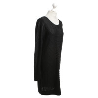 Karl Lagerfeld Strickkleid in Schwarz