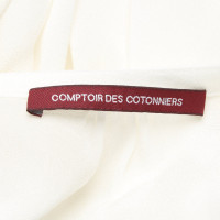 Comptoir Des Cotonniers Top Viscose in White