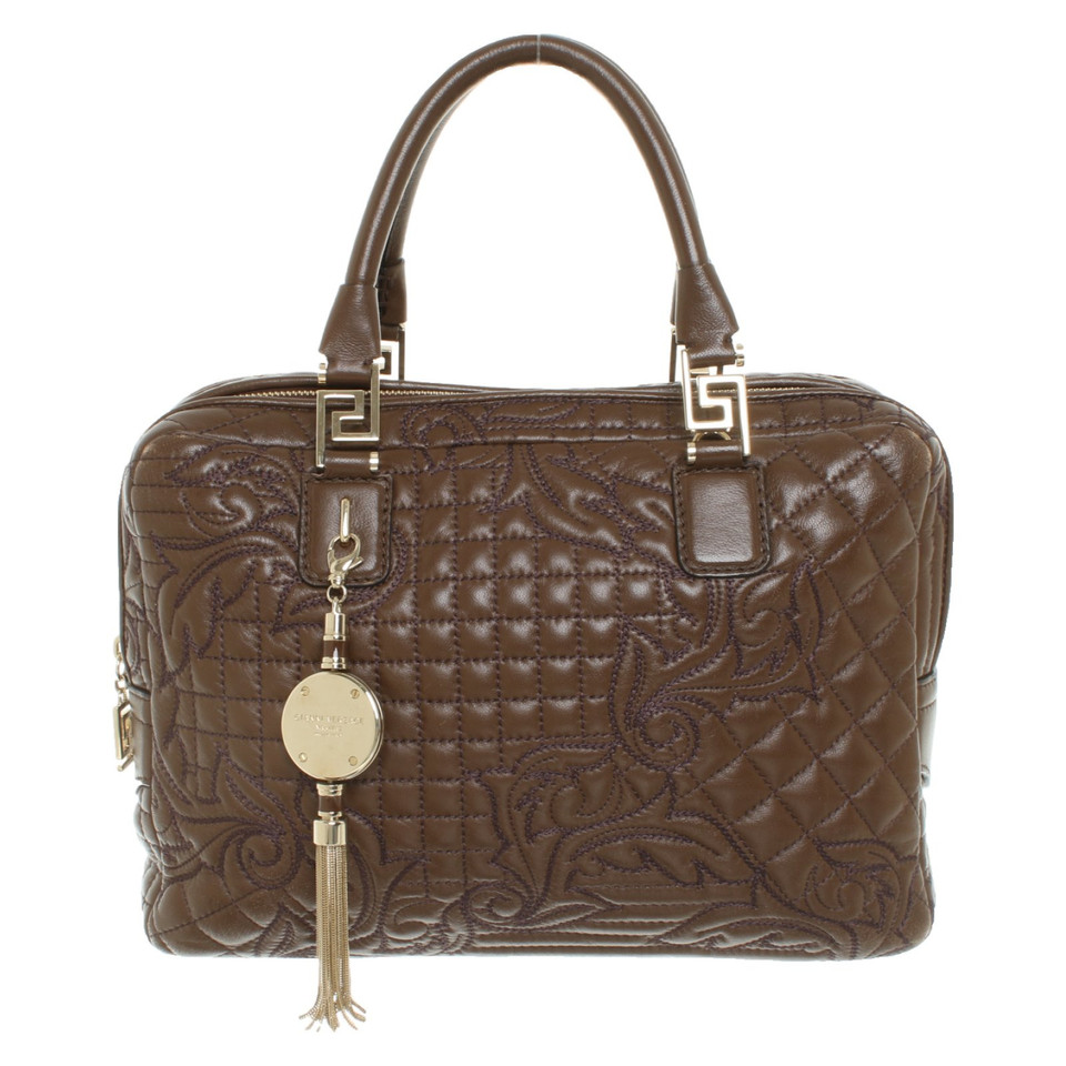 Versace Handtasche in Braun